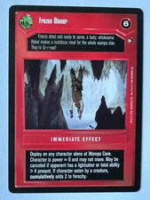 Star Wars CCG Hoth Limited Frozen Dinner Rare R1