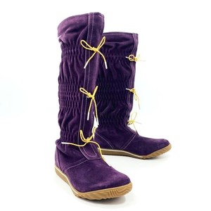 purple snow boots womens