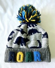 The Children's Place - Dinosaur ROAR Beanie, Winter Hat XS/TP, Multicolor