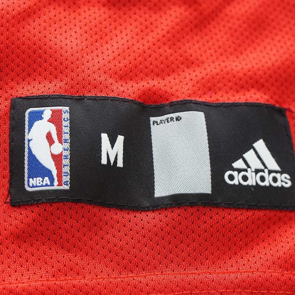 Richard RIP Hamilton NBA Adidas Detroit Pistons Alternate Red YOUTH Jersey - Image 4 of 4