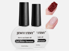 10ML Gel Nail Polish Remover 2Pcs Professional Gel Remover for Nails 3-5 Minutes