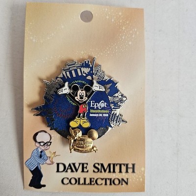 Disney Dave Smith Epcot Illuminations Fireworks World Showcase Pin LE2000
