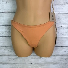 Free People X Toast Swim Signature Skimpy Bikini Bottoms Sandstone Medium