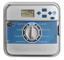 Hunter Pro-C Modular Outdoor Irrigation Controller Gray 4-Station Base Unit