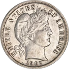 1907-O Barber Dime