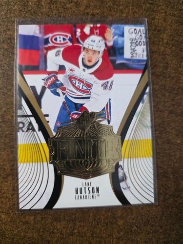 2025-26 Upper Deck SPx Montreal Canadiens Finite Gold Lane Hutson