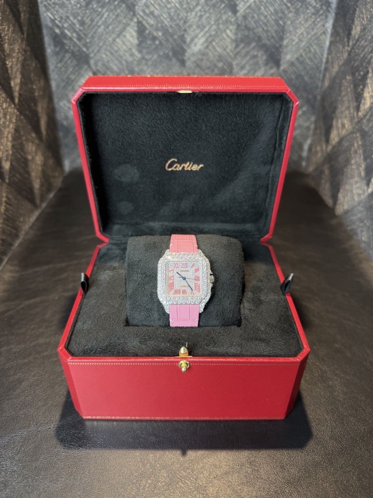 Santos De Cartier VVS Lab Diamonds