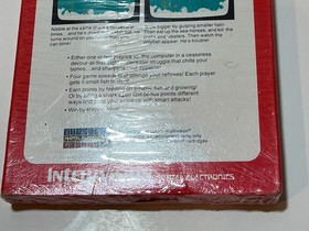 Original SEALED 1982 Shark! Shark! video game Intellivision CIB + 1987 catalog