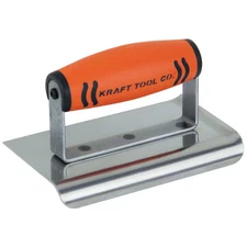 KRAFT TOOL CF173PFCF Curved End Edger w/ProFor, 6"x4" 3/8"R