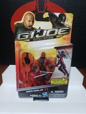 2012 GI Joe Retaliation Cobra Red Ninja Action Figure!
