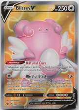 Blissey V 182/198 Ultra Rare Chilling Reign Pokemon Holo Near Mint on eBay
