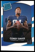 Corey Davis 2017 Donruss Rated Rookie Card!!. rookie card picture