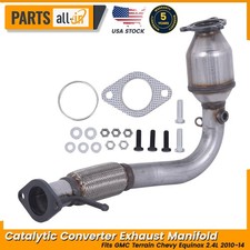Exhaust Manifold Catalytic Converter For GMC Terrain Chevy Equinox Captiva 2.4L