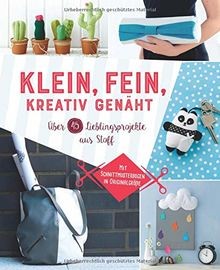 Klein, fein, kreativ genäht - Mit Schnittmusterbogen... | Buch | Zustand wie neu