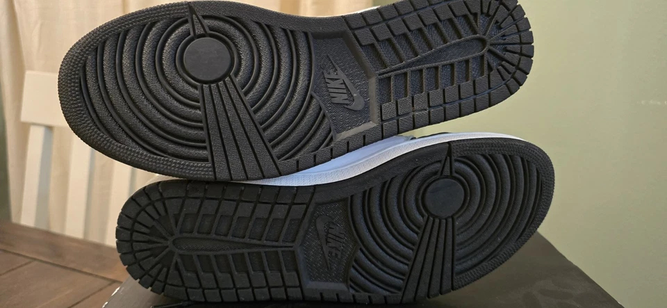 JORDAN 1 VUELO 2 PREM Talla 10 BLANCO/NEGRO-GIMNASIO ROJO 640603 101 Foto 3 de 4