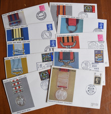 National Army Museum GB Stamp Covers 1970 - 1972