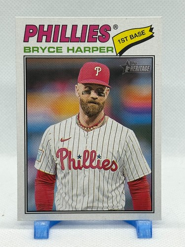 2026 Topps Heritage #72 Bryce Harper | Baseball Card