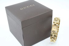 Women's Gucci 2305L Gold Tone Dress Watch Quartz SPARES/REPAIR - Boxed