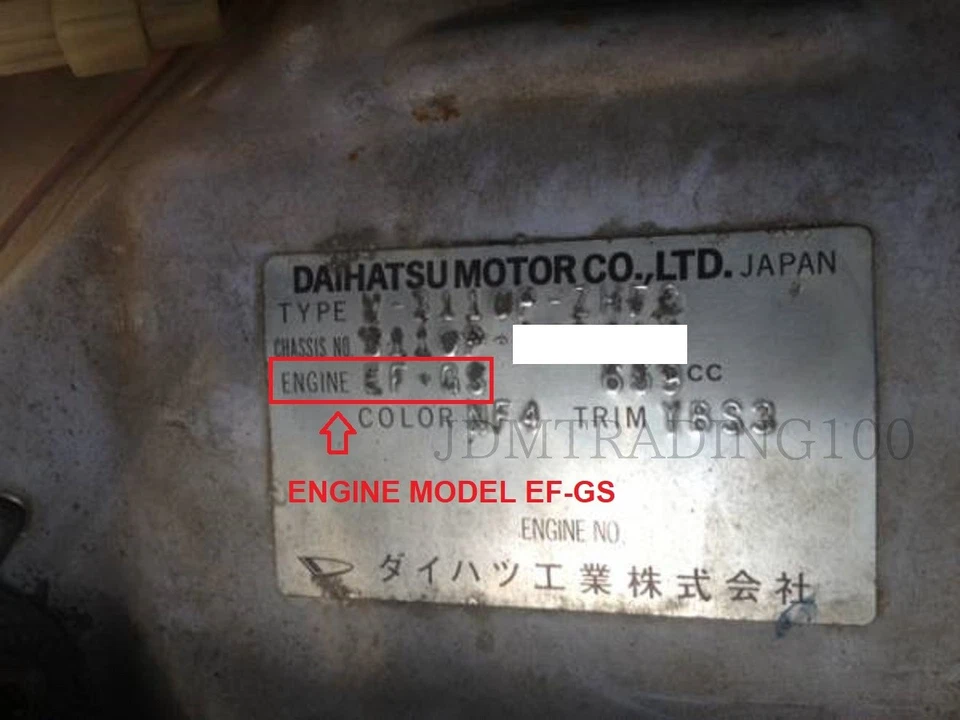 SENSOR DE POSICIÓN DEL ÁRBOL DE LEVAS DAIHATSU ATRAI S120V S130V MOTOR EF-GS DOBLE CÁMARA Foto 2 de 4