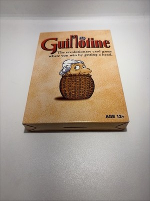 Guillotine 1998 A Paul Peterson Game Wizards of the Coast Hasbro - Complete