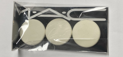 MAC Cosmetics Disc Sponges 3-Pack ~~ 100% AUTHENTIC/BRAND-NEW