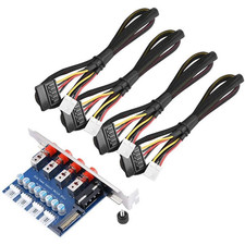 HDD Power Control Switch Hard Drive Selector SATA Switcher for Desktop PC Comput