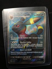 Pokémon TCG Umbreon GX Full Art 142/149 SM Base Set Ultra Rare Holo Card