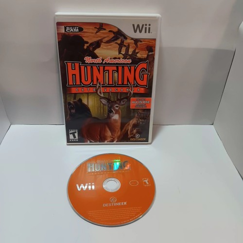 Lot North American Hunting Extravaganza + Zapper Pour Nintendo Wii - Complet - Testé