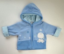 Carters Polar Bear Zip Up Hoodie 3 months