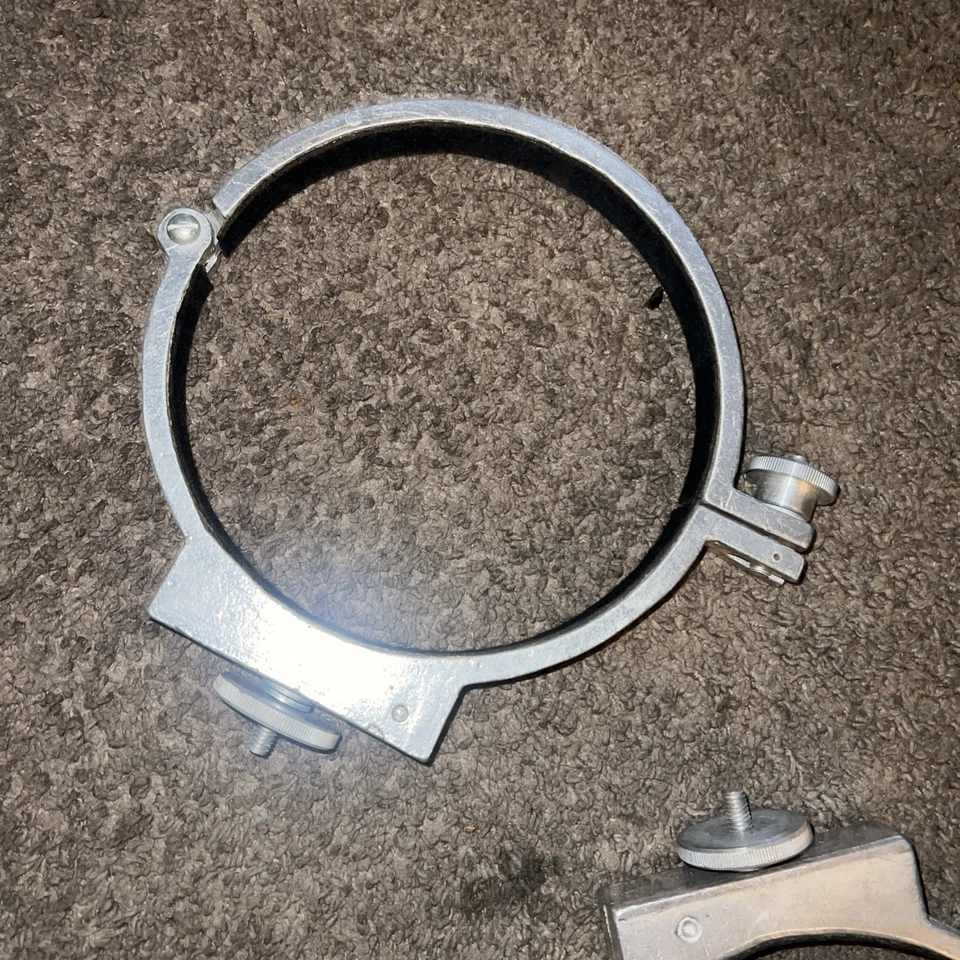 Meade telescope reflector equatorial 826 8-inch aluminum tube cradles Mount Ring - Image 3 of 3