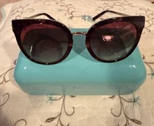 Tiffany and Co Women  s Cat Eye Sunglasses