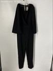 Jealous Tomato Womens Black Long Sleeve Buckle One-Piece Jumpsuit Size Medium — photo 1