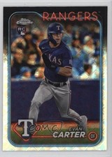 2024 Topps Chrome Logofractor Edition Evan Carter #136 1g5d