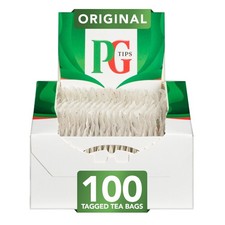 Original | 100 Black Tea Bags Bulk | One Cup | String & Tagged | Refreshing & 0.07 per strip