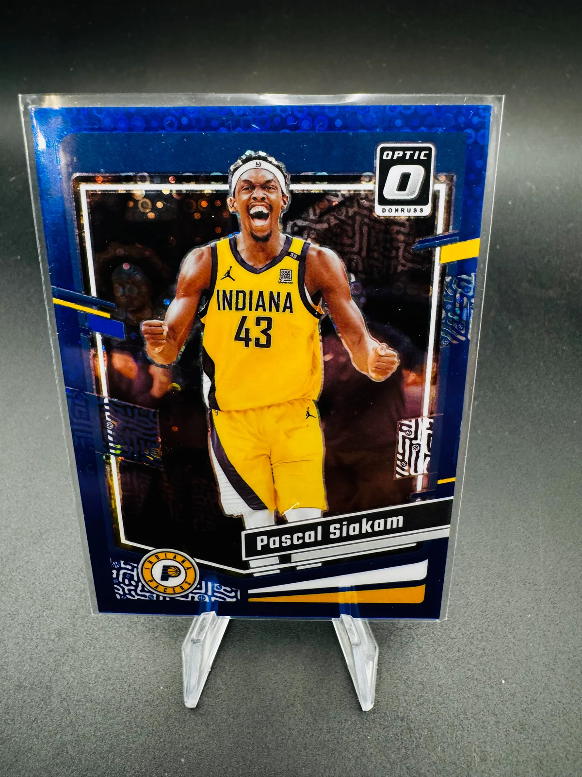 2024 Panini Donruss Optic Prizm Pascal Siakam #101 Blue /49