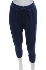 Chaser Womens Cotton Drawstring Cuff Ankle Jogger Sweatpants Blue Size XS