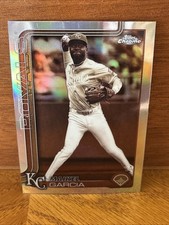 2025 Topps Update Series Chrome - Maikel Garcia #USC70 Sepia Refractor