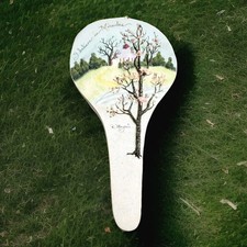 D. MORGAN SIGNED Hand Painted Wall Plaque 3-D Stone Believe In Miracles EUC 