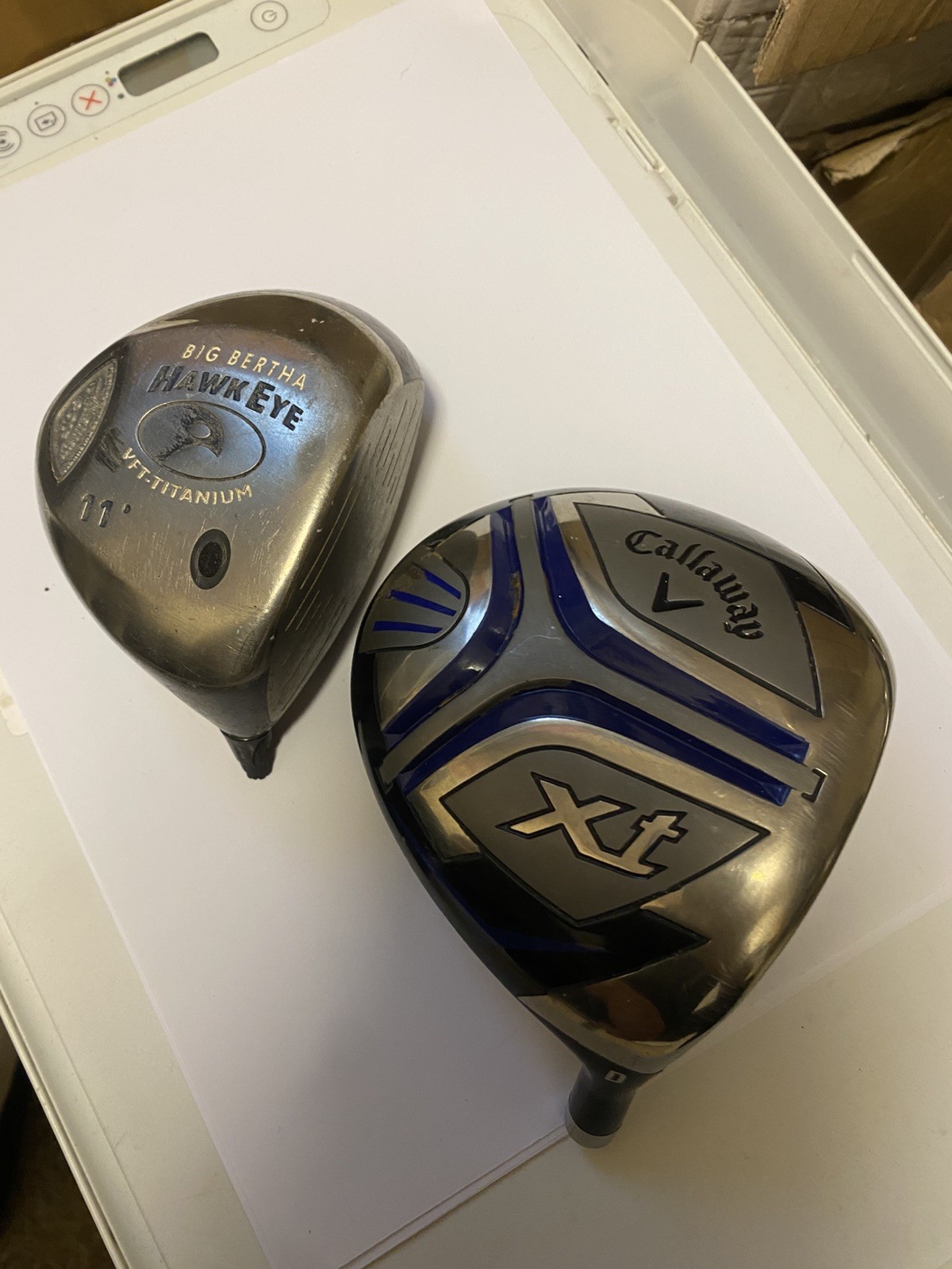 callaway driver head only
