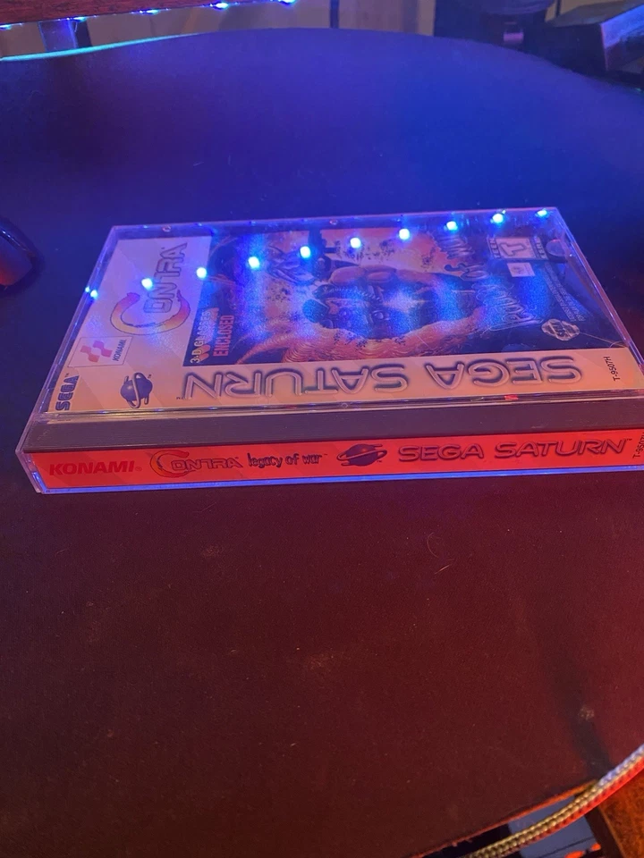 * Contra: Legacy of War (Sega Saturn, 1997) Missing 3D Glasses - Image 3 of 4