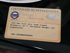 New York Jets 1969 Team Signed Throwback Football Helmet - Steiner Sports COA — photo 6