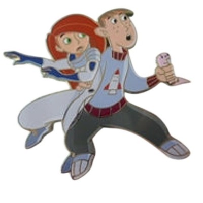 Disney Trading Pin 185883 Artland   Kim Possible Und Ron Stoppable Team Possible