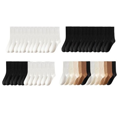 6 Paar halbhohe Socken für Freizeit Partys Business Ganzjahres Outdoor Aktivitäten