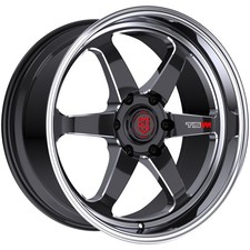 Tis 508bm 20x9.5 6x5.5 20mm Blackmilled Wheel Rim 20 Inch