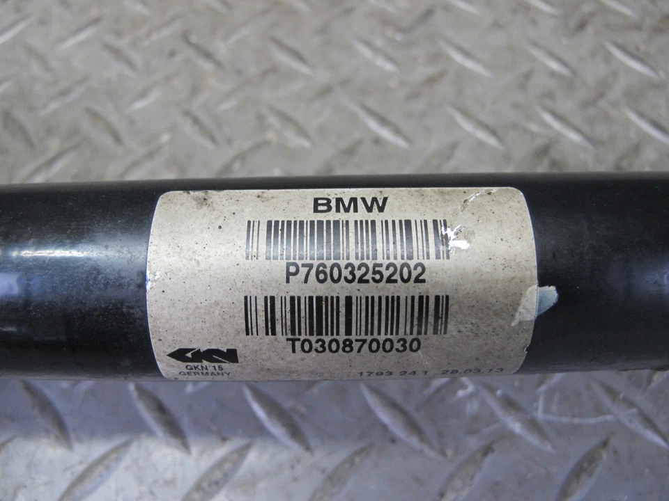 BMW E71 X6M 2010-2014 AWD suspensión trasera derecha eje eje 7603252 Foto 3 de 4