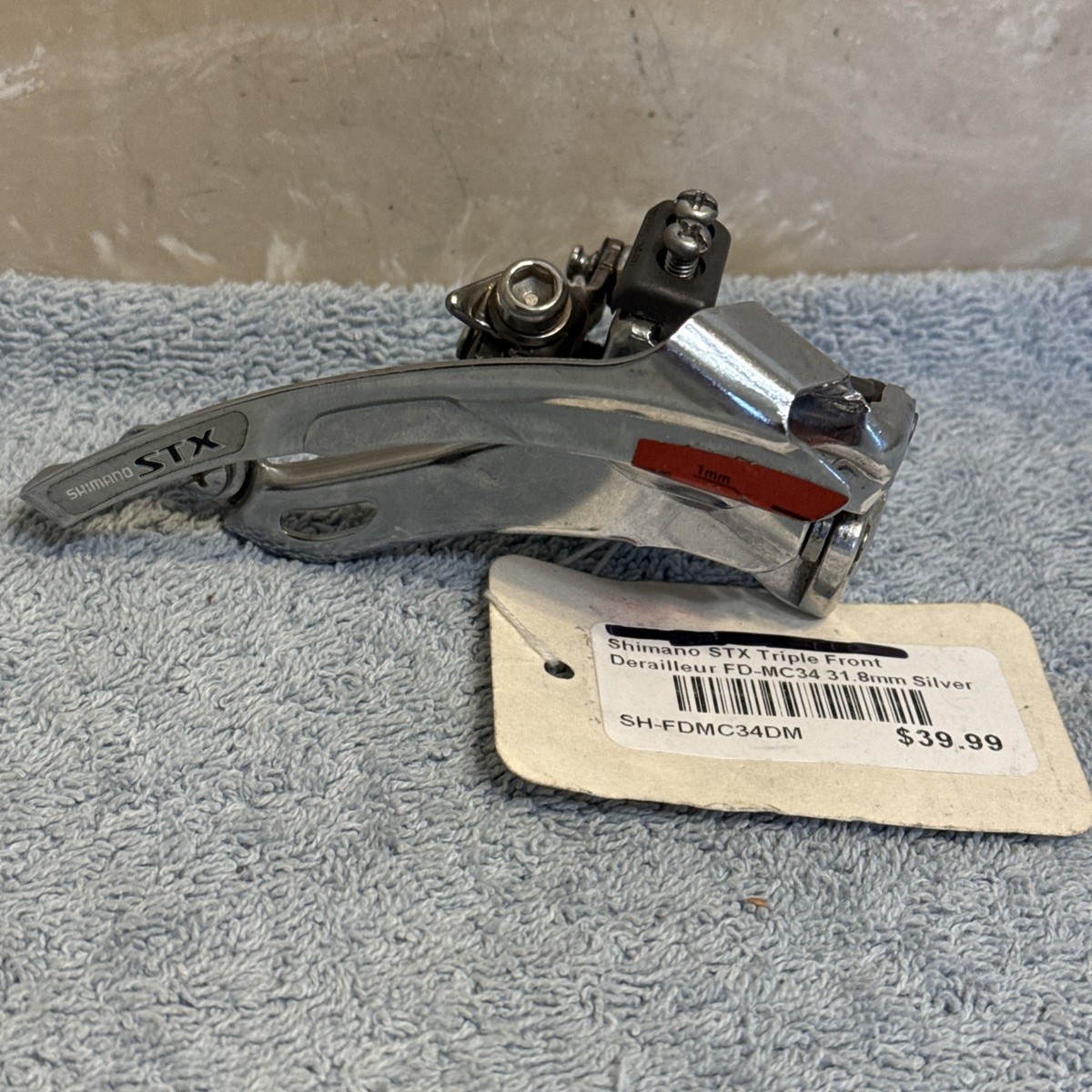 SHIMANO STX FRONT DERAILLEUR FD-MC34 Triple Bottom Pull 31.8mm