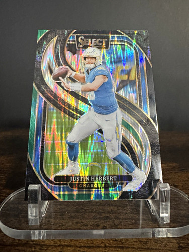 Panini 2024 Select Justin Herbert Premier Level Prizm #131 Chargers