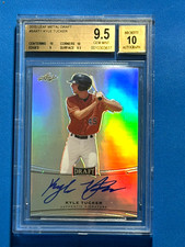 2015 Leaf Metal Draft AUTO Kyle Tucker #BA-KT1 BGS 9.5/10 GEM MINT Dodgers