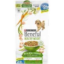 Purina Beneful Healthy Weight With Real Chicken Adult Dry Dog Food (48 Pounds) 2.50 per pound
