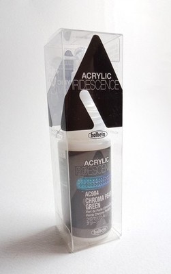 Holbein CHROMA PEARL GREEN Iridescent Acrylic 30ml AMAZING METALLIC PAINT Japan